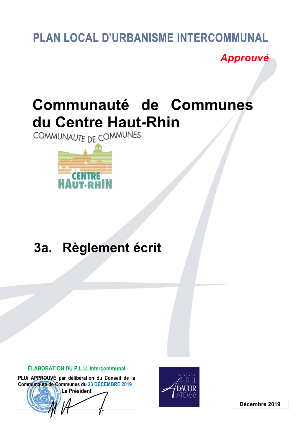 Communauté De Communes Du Centre Haut-Rhin Pfastatt