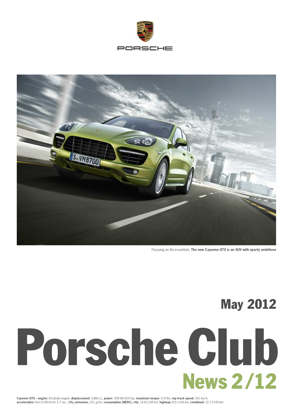 Porsche Club News 2/12