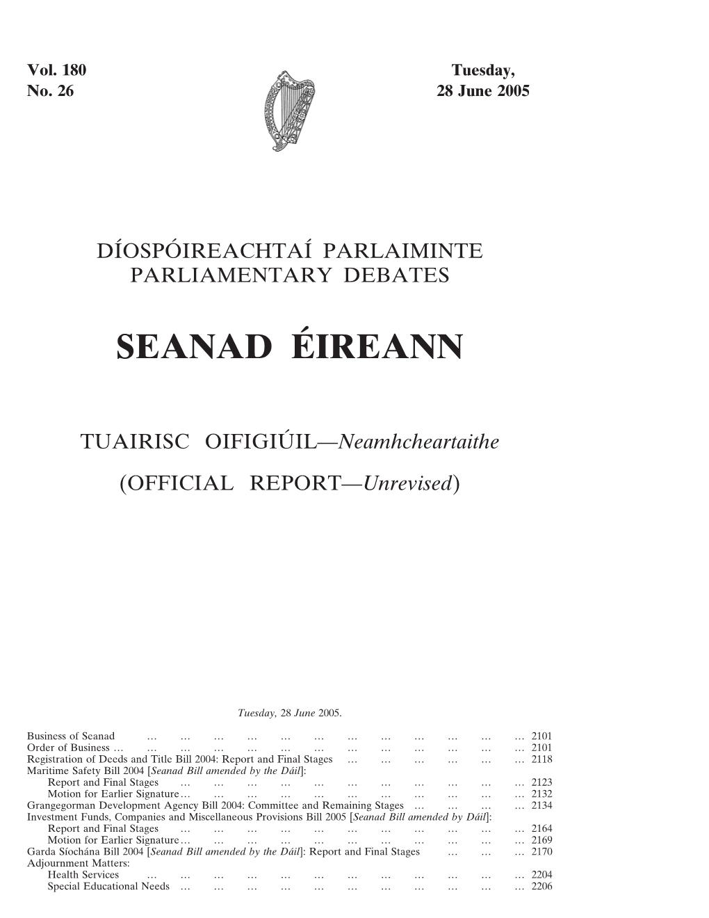 Seanad E´Ireann