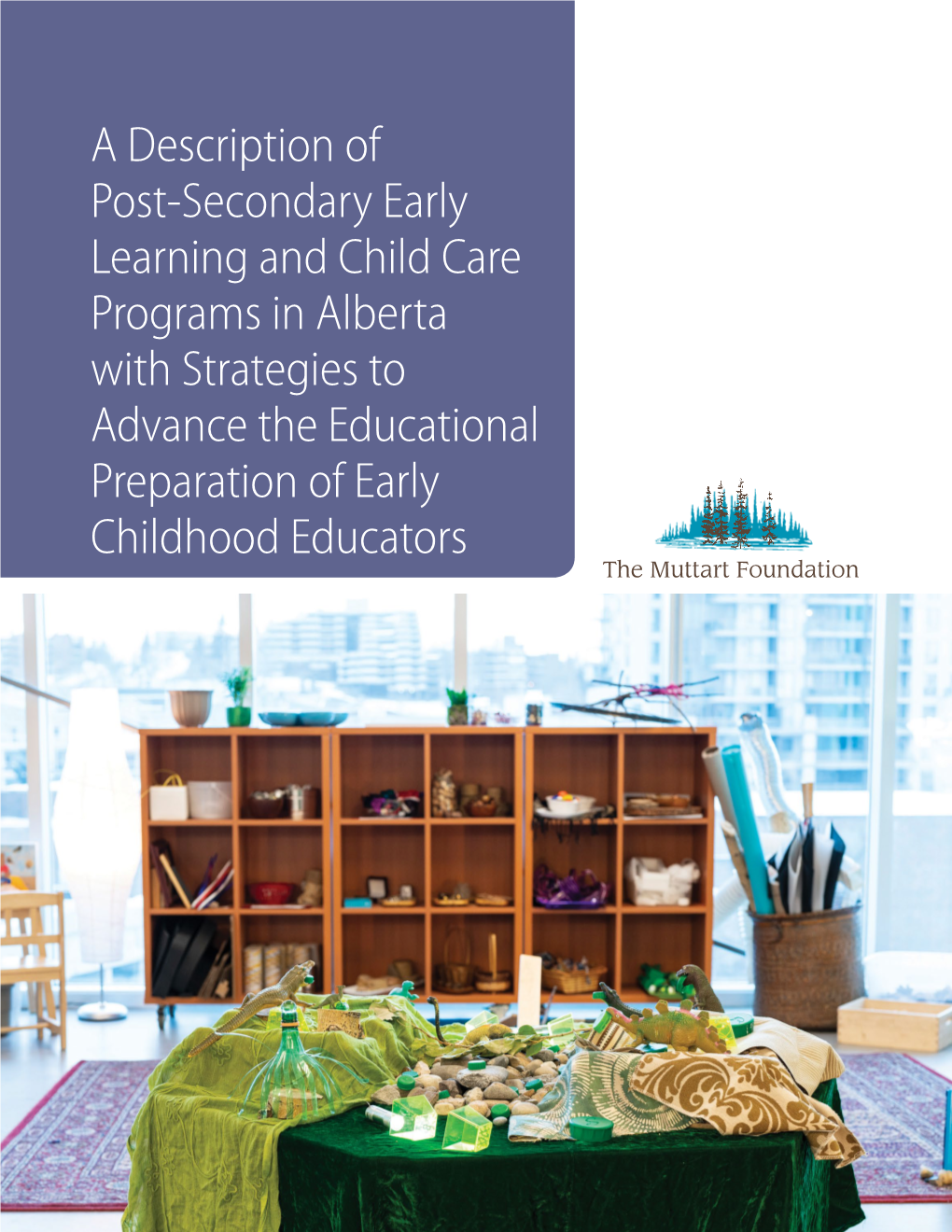 A Description of Post-Secondary Early Learning and Child Care Programs