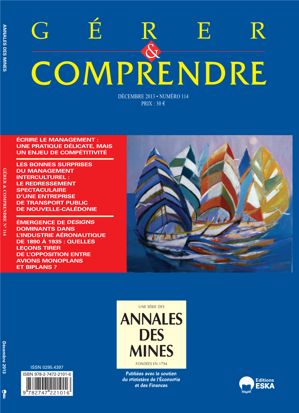 Gérer & Comprendre N° 114 Décembre 2013