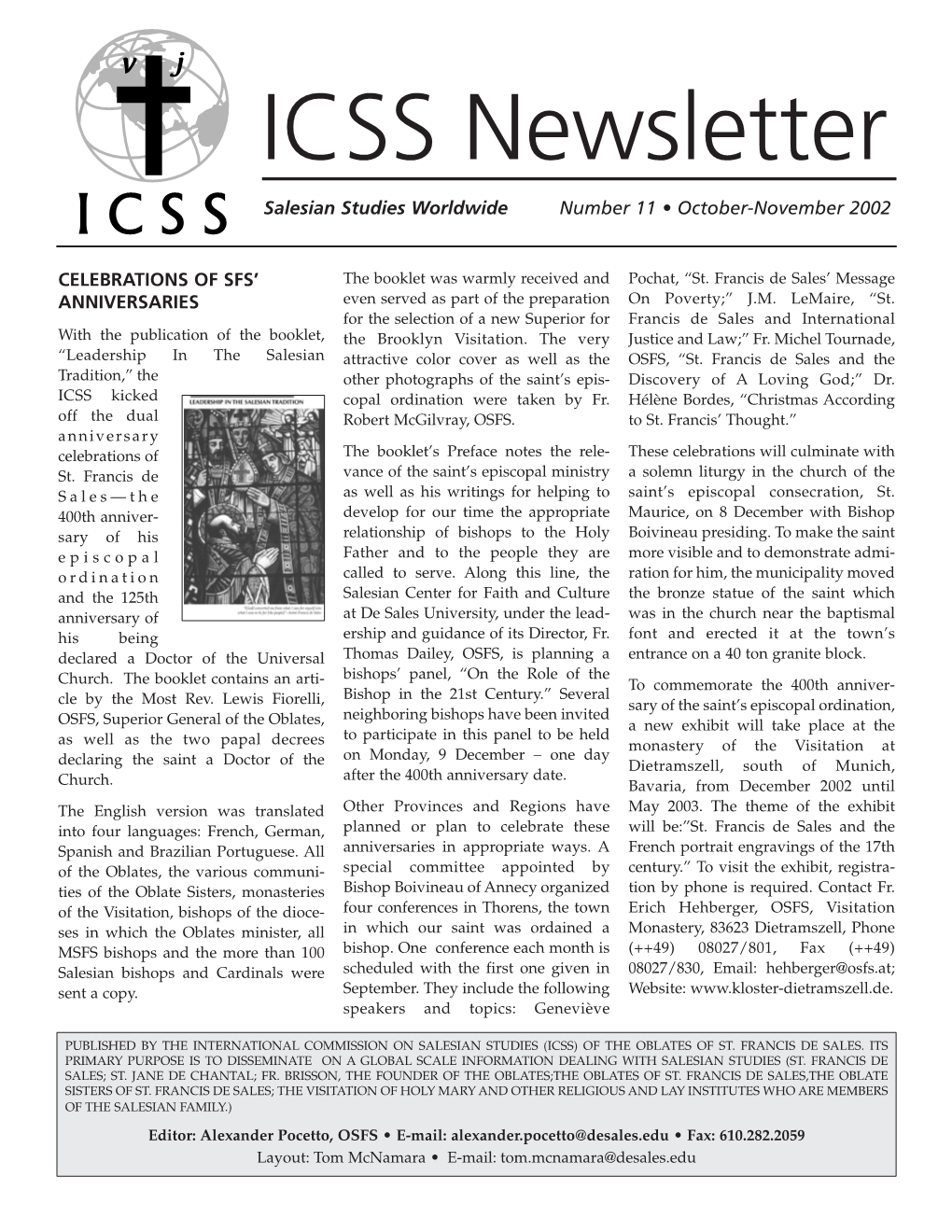 ICSS Newsletter