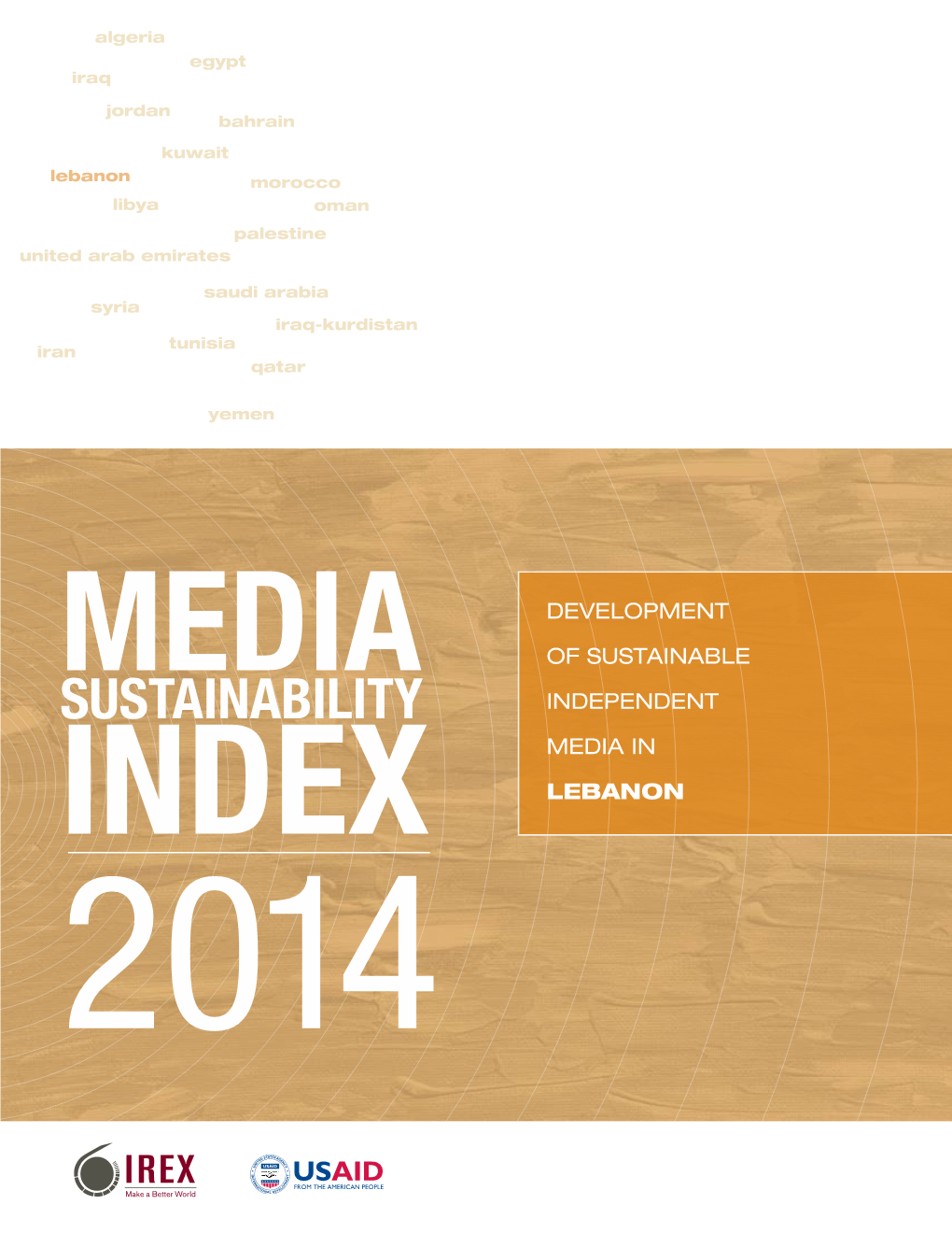 Sustainability Independent Media in Index Lebanon 2014 Media Sustainability Index 2014