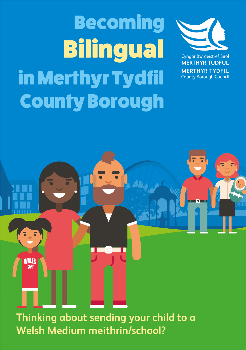 Bilingual in Merthyr Tydfil County Borough