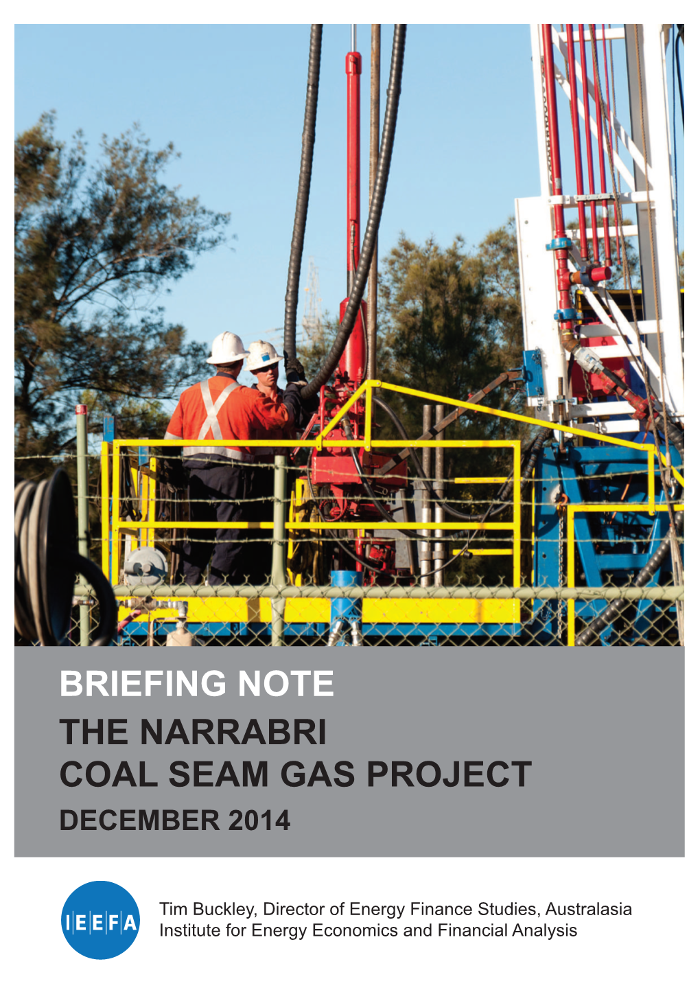 Briefing Note the Narrabri Coal Seam Gas Project December 2014