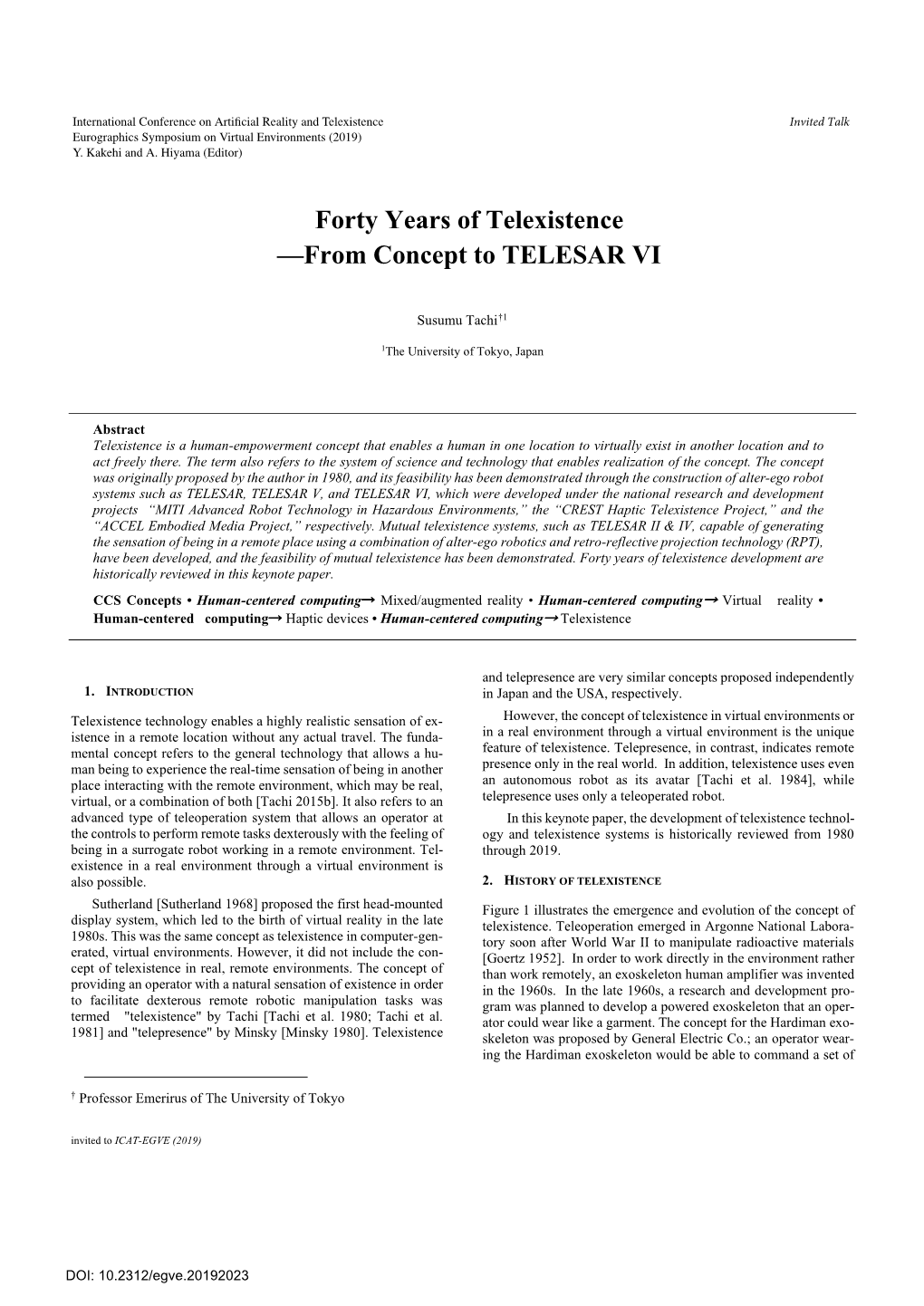 Eurographics Word Template for Cae 2011