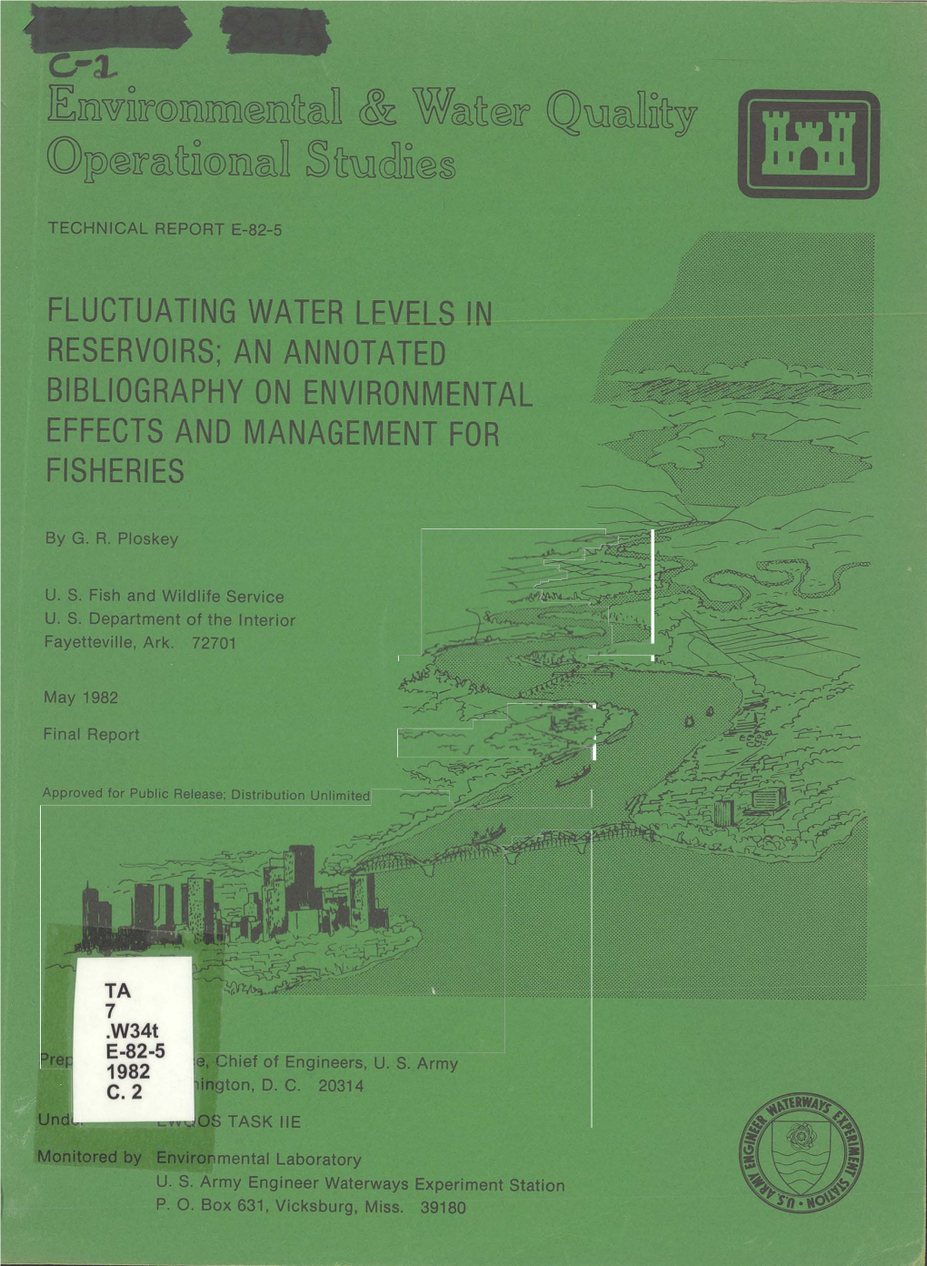 Fluctuating Water Levels in Reservoirs; an Annotated Bibliography on Environmental Effects and Management for Fisheries