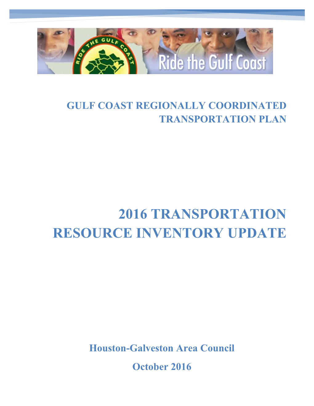 Transportation Resource Inventory Update