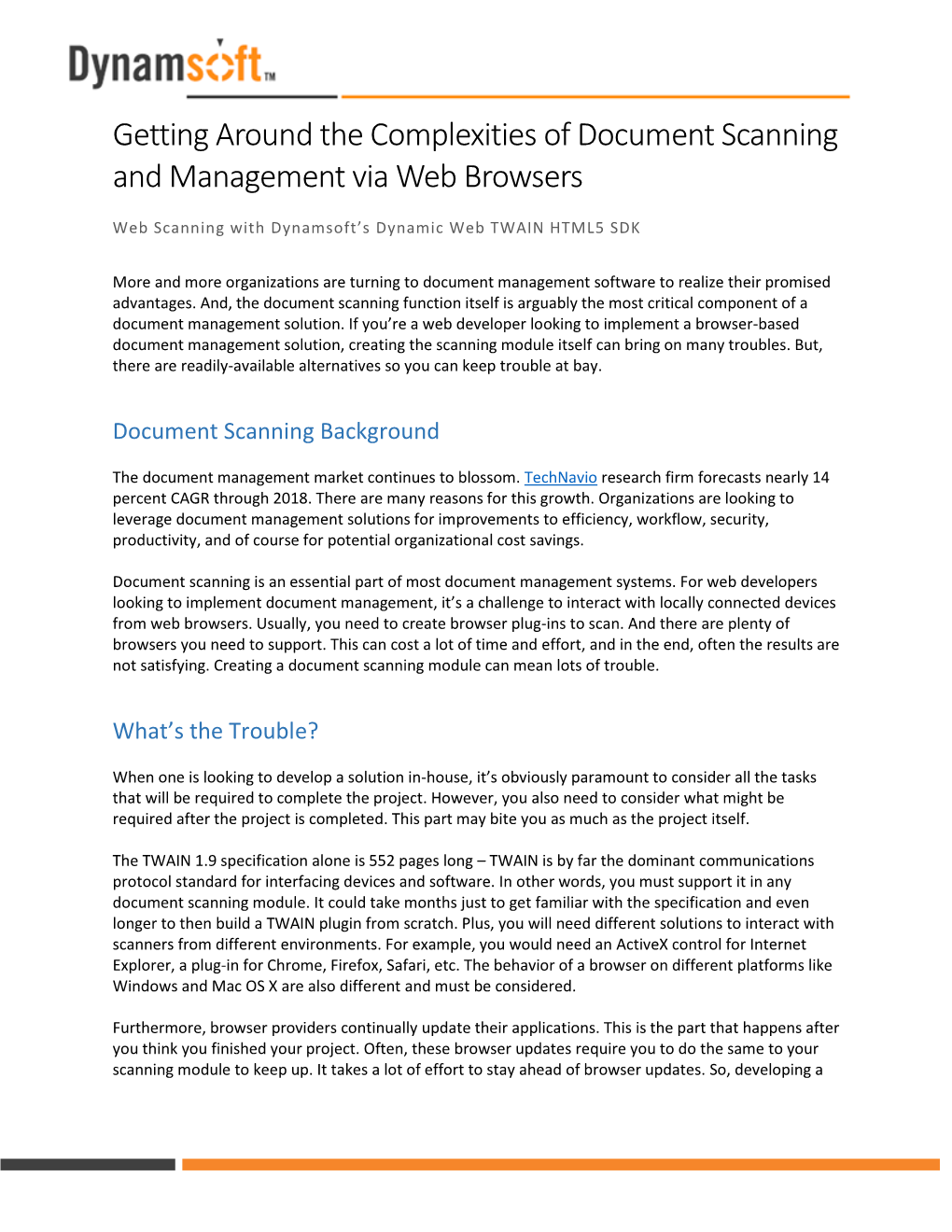 Web Scanning with Dynamic Web TWAIN HTML5