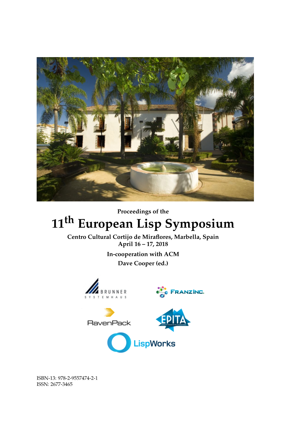 11 European Lisp Symposium