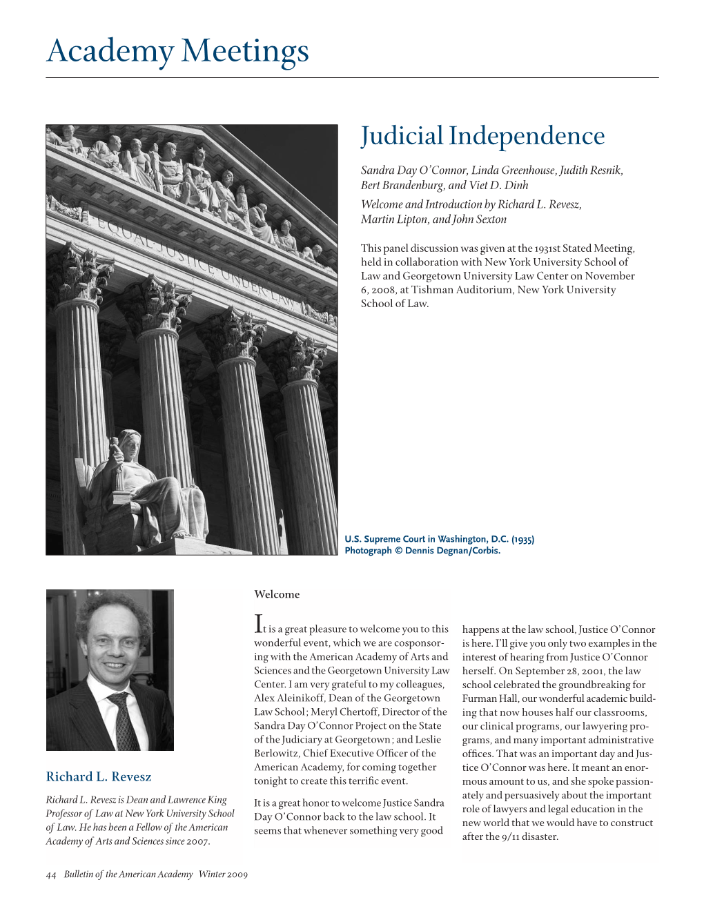 Judicial Independence