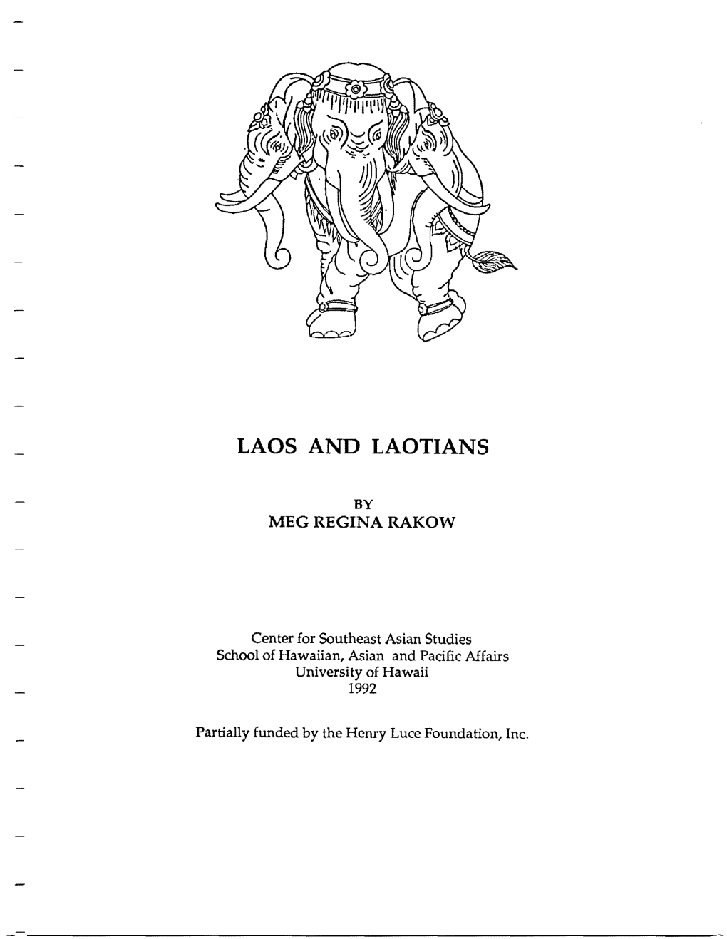 Laos and Laotians