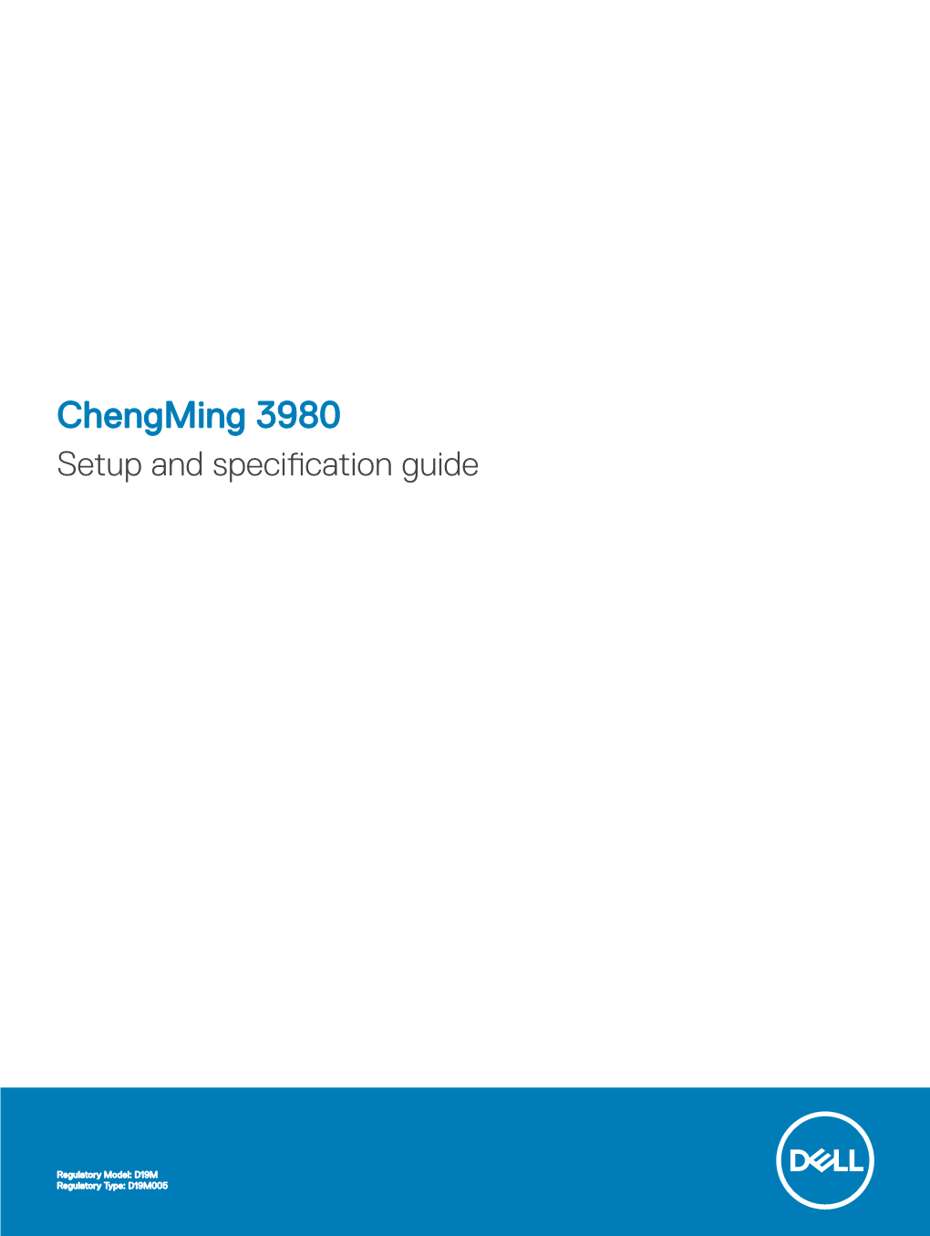 Chengming 3980 Setup and Specification Guide