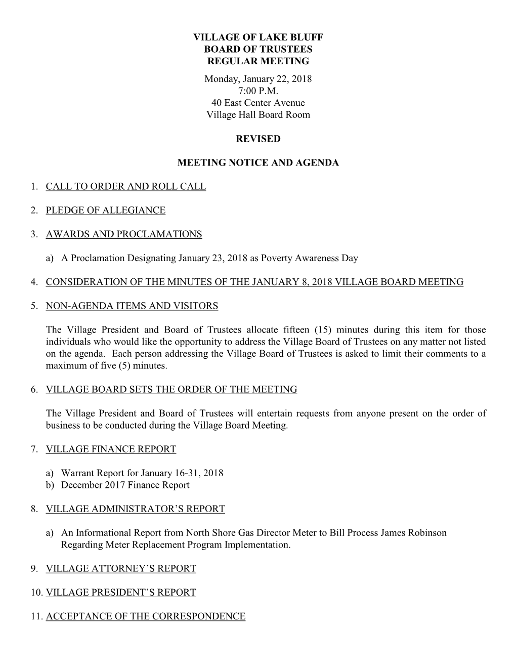 The Village of Lake Bluff Is Subject to the Requirements of the Americans with Disabilities Act of 1990