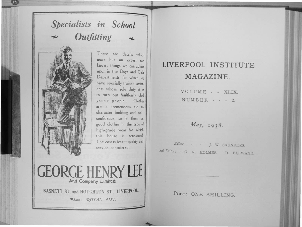 GEORGE HENRY LEE I and Company Limited