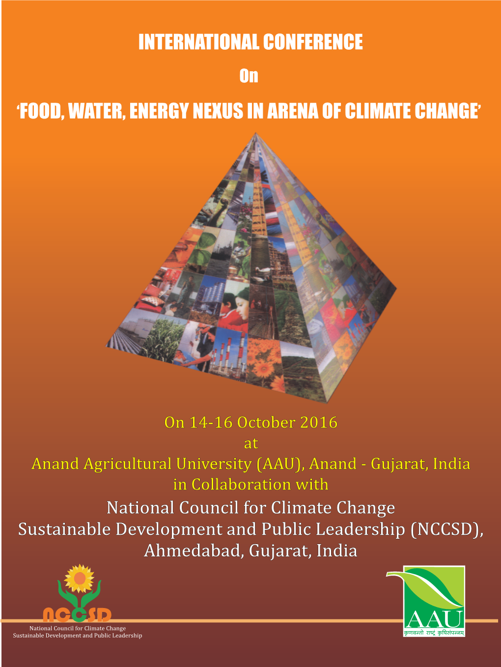 Food, Water, Energy Nexus in Arena of Climate Change’