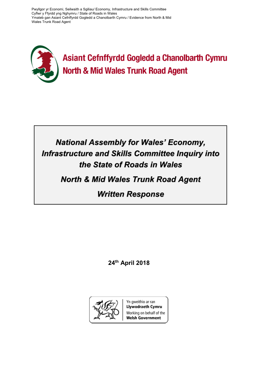 National Assembly for Wales' Economy, Infrastructure and Skills