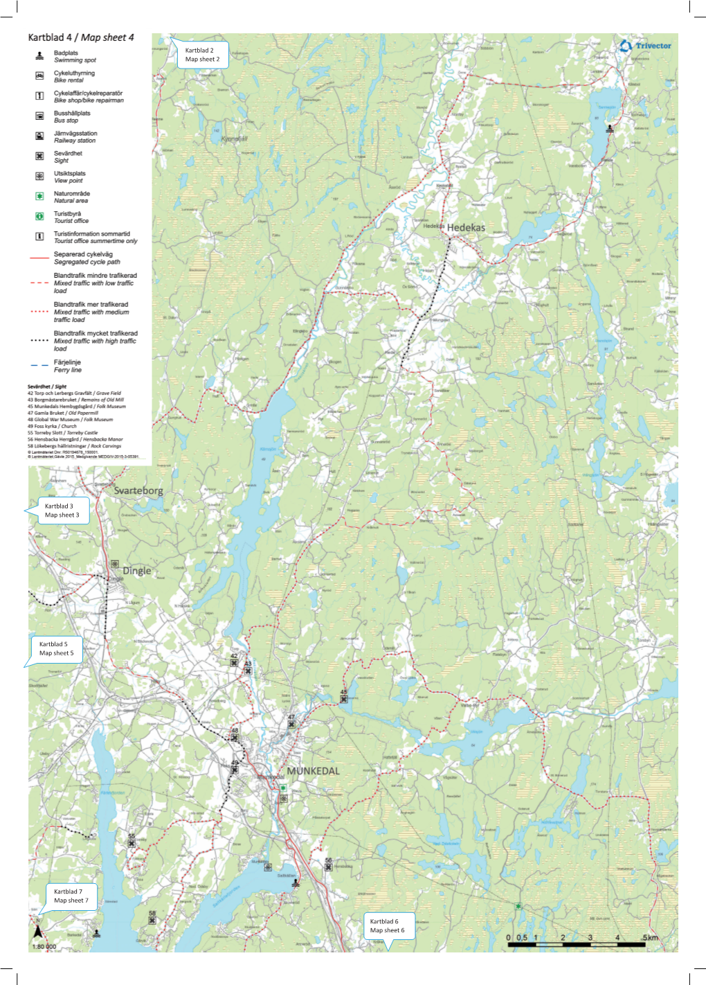 Kartblad 6 Map Sheet 6 Kartblad 3 Map Sheet 3 Kartblad 5 Map Sheet