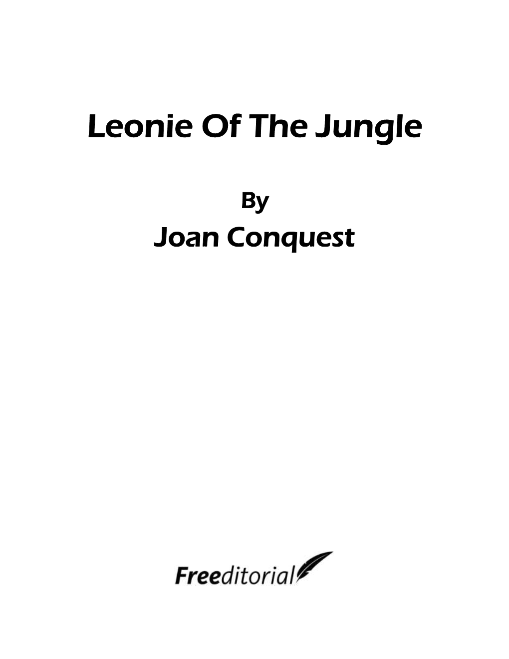 Leonie of the Jungle