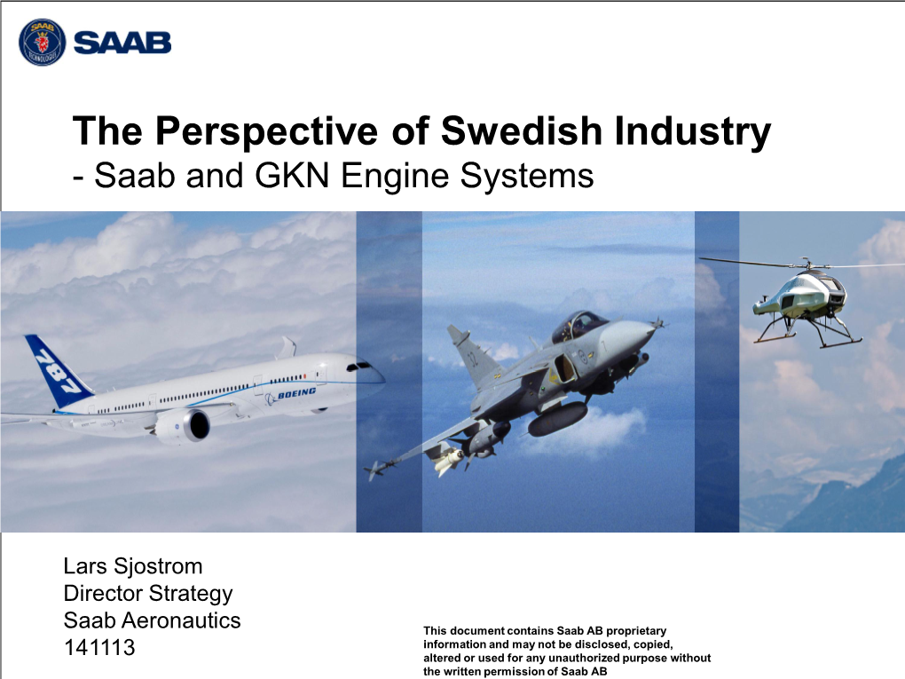 Saab Aeronautics