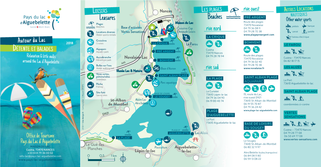 Carte Plages Et Balades