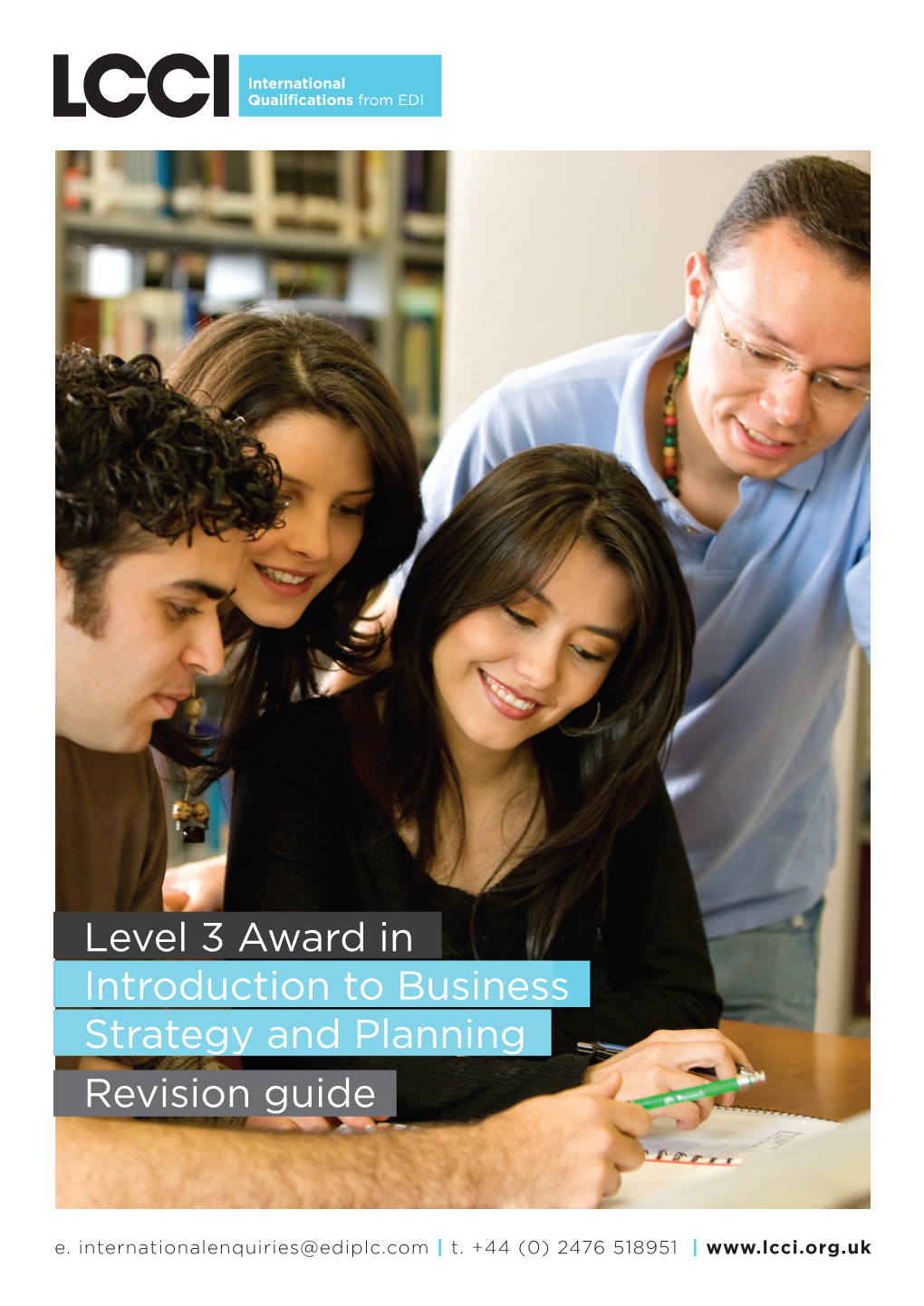 Level 3 Award in Introduction to Business Strategy and Planning Revision Guide
