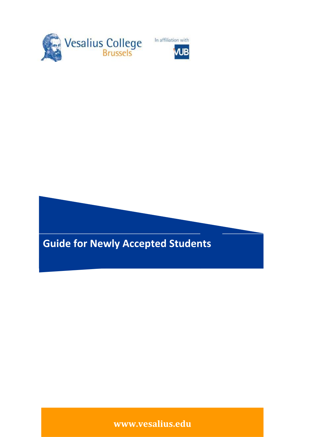 Guide for Newly Accepted Students