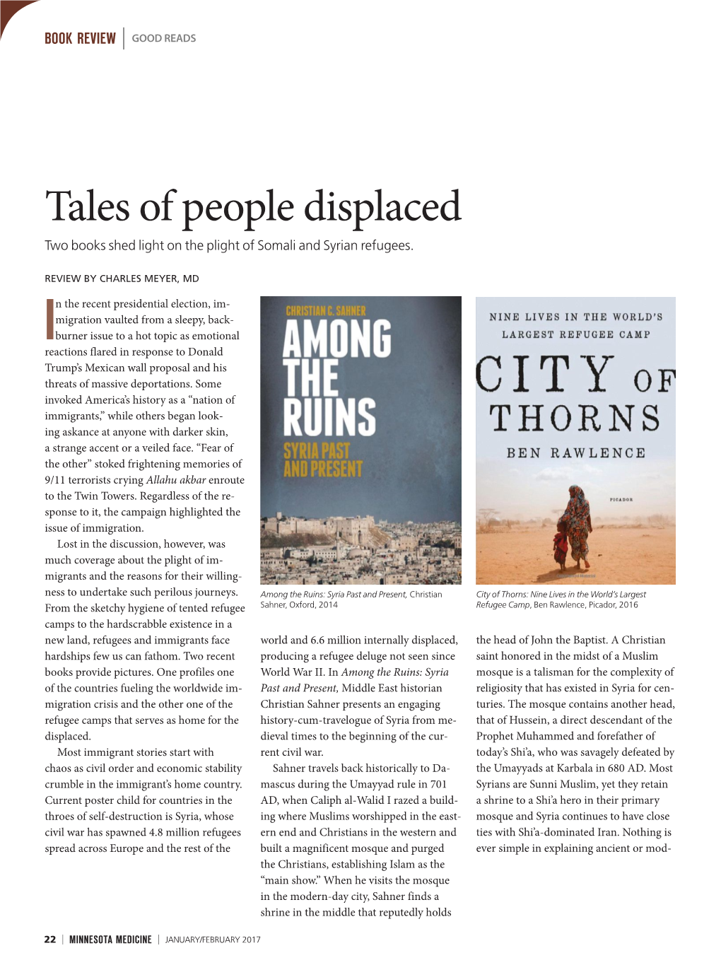 Tales of People Displaced Two Books Shed Light on the Plight of Somali and Syrian Refugees