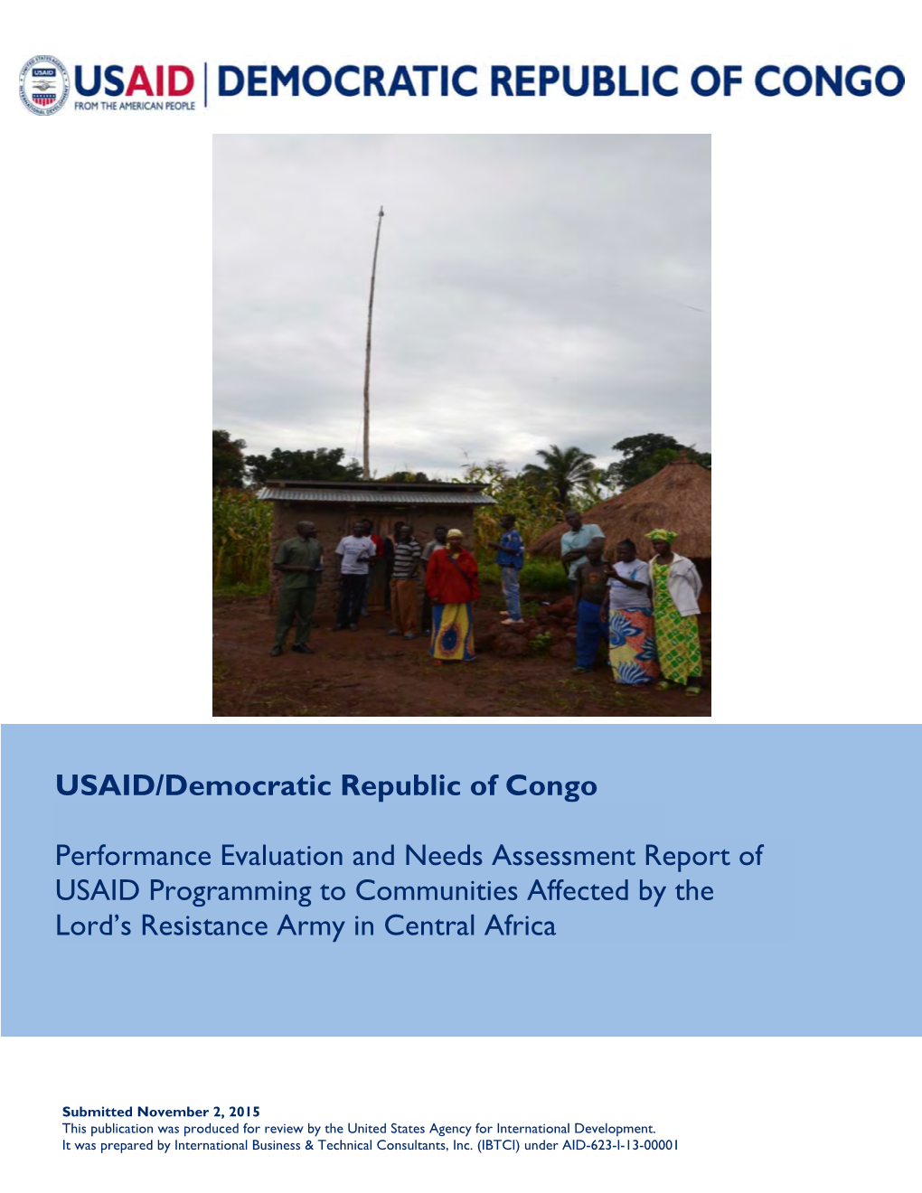 USAID/Democratic Republic of Congo