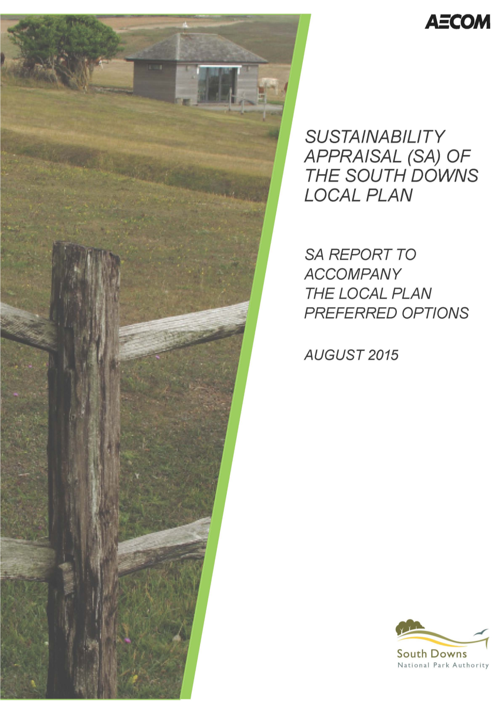 SA Report to Accompany the Local Plan Preferred Options July 2015