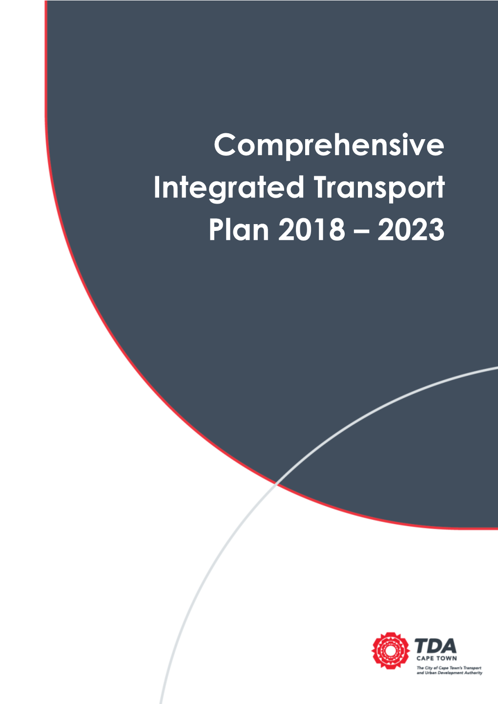 Comprehensive Integrated Transport Plan 2018 – 2023