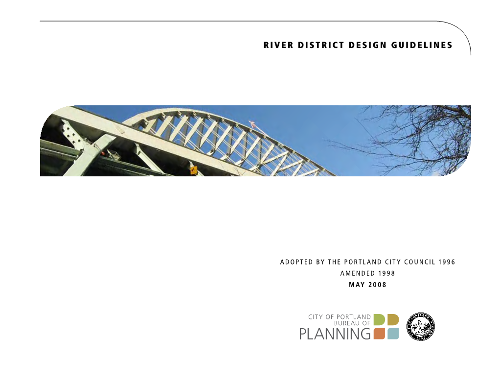 River District Design Guidelines