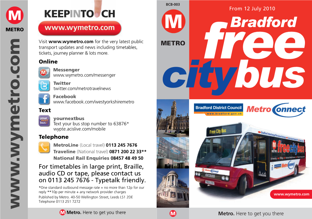 Free City Bus 16/03/2012 15:43 Page 1 Page 15:43 16/03/2012 Bus City Outer Free Leaflet BFB 08660