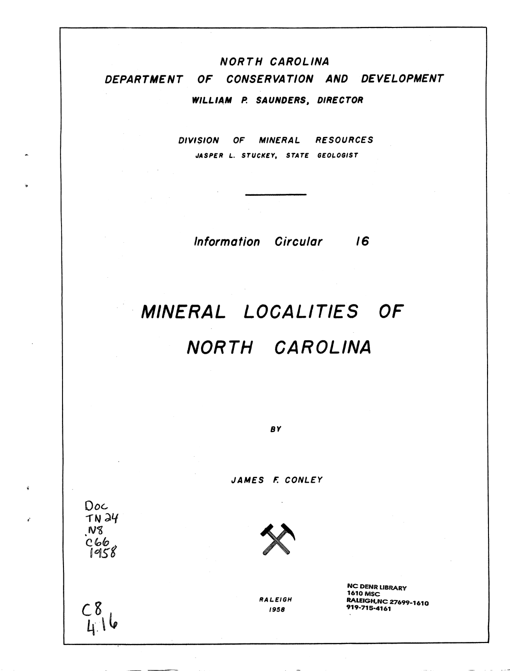 Mineral Localities Of