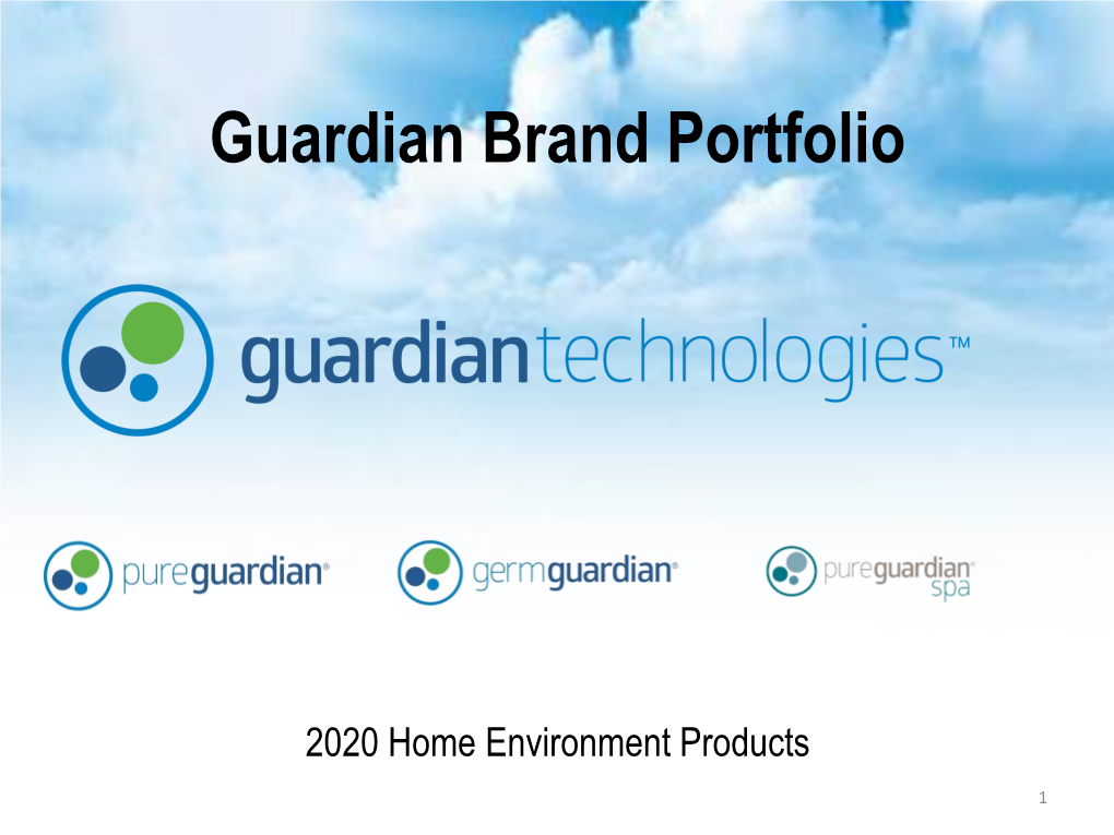 Guardian Brand Portfolio