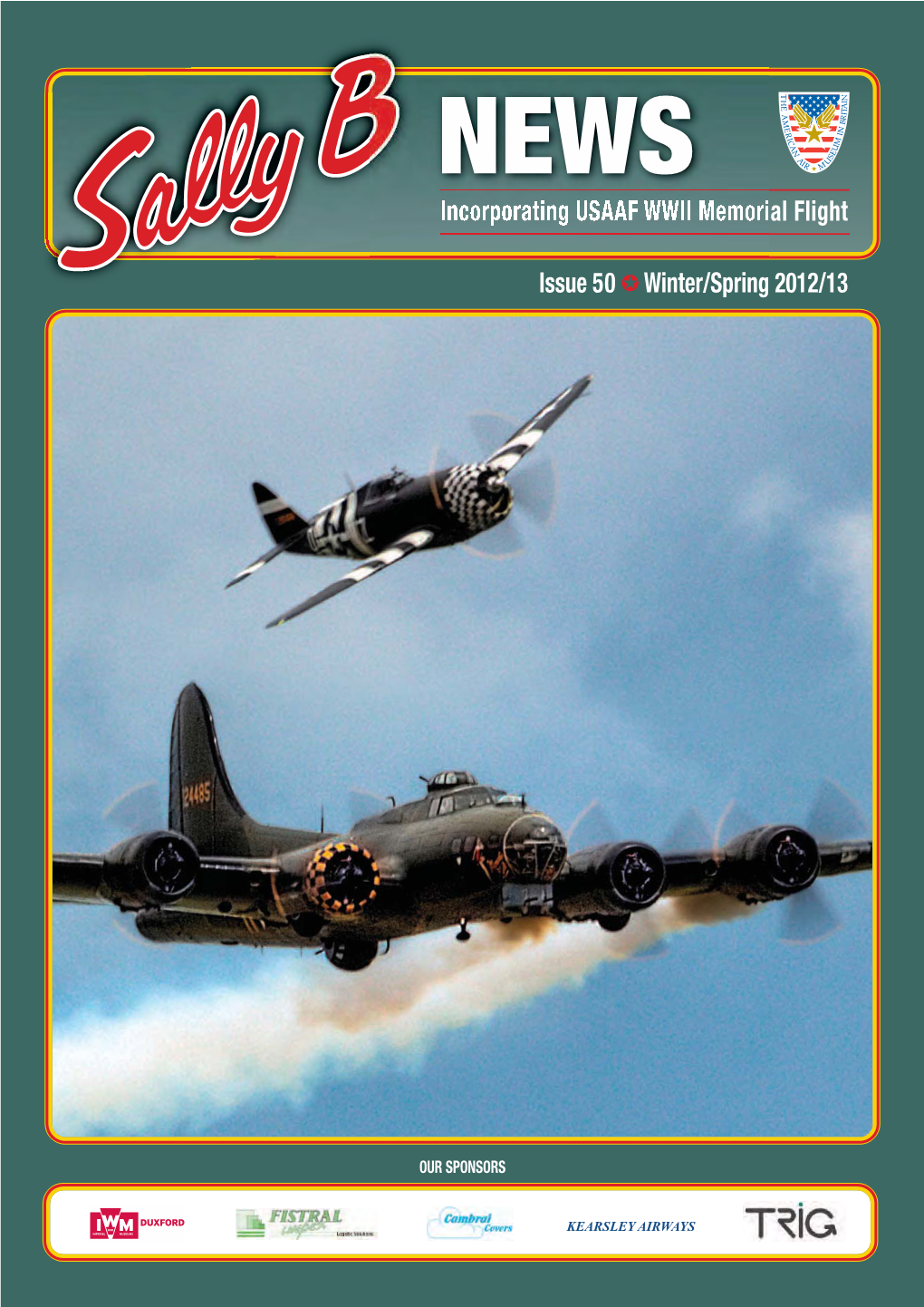 Incorporating USAAF WWII Memorial Flight Issue 50 % Winter