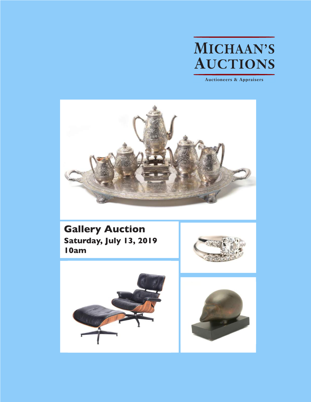 Catalog for July 13, 2019 July Gallery Auction