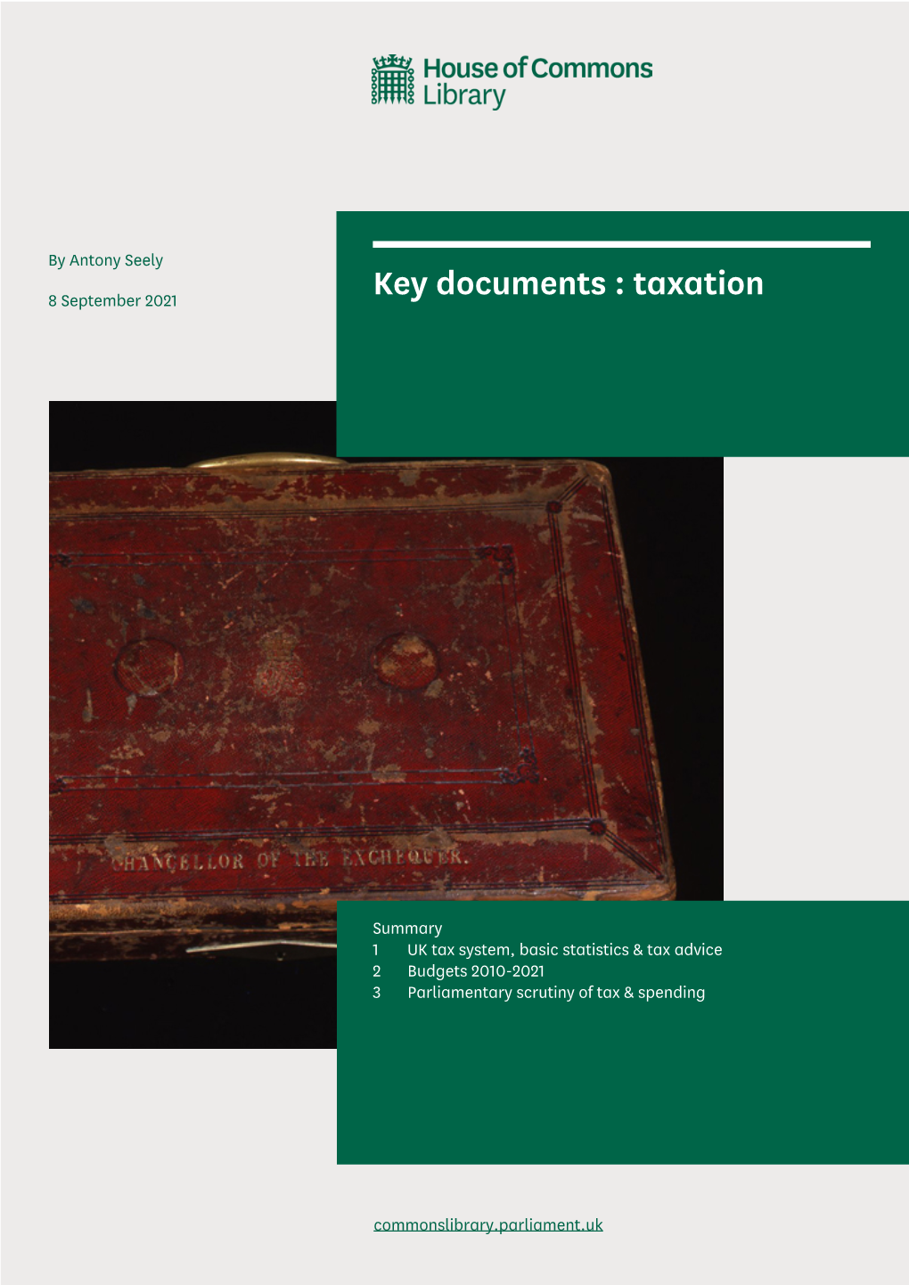 Key Documents : Taxation