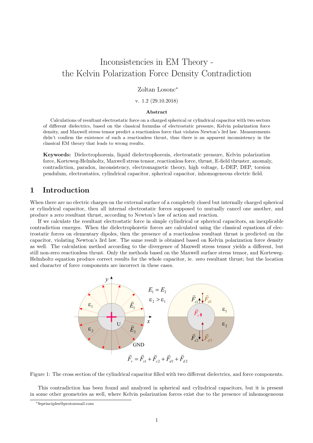 The Kelvin Polarization Force Density Contradiction