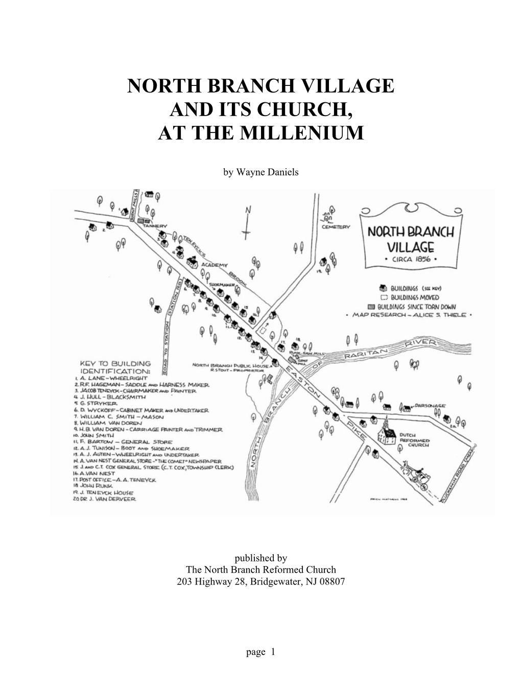 North Branch Village Book