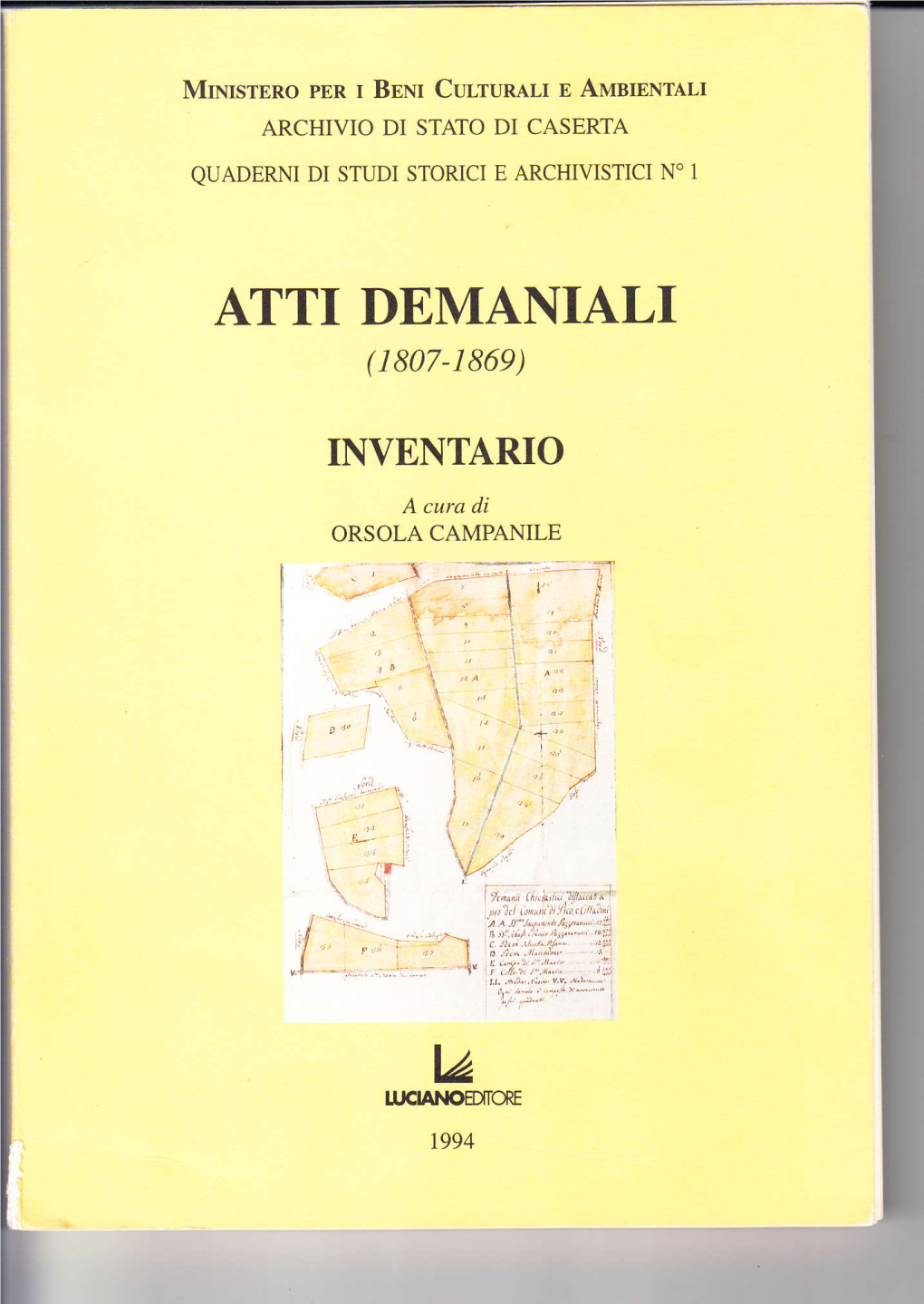 Atti Demaniali (1807-1869)