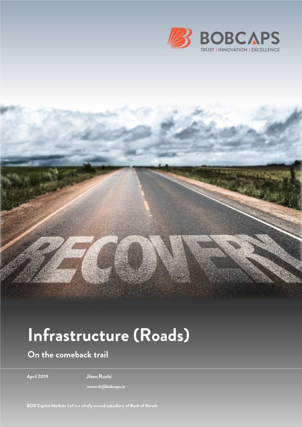 Infrastructure (Roads) on the Comeback Trail