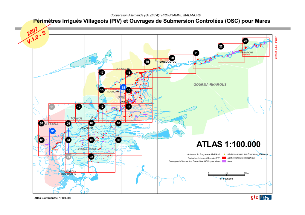 ATLAS 1:100.000 %U Attara BARA ISSA