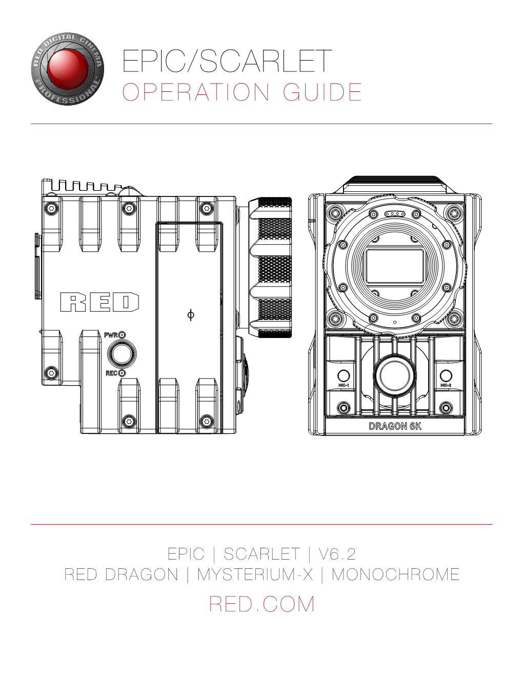 Epic/Scarlet Operation Guide