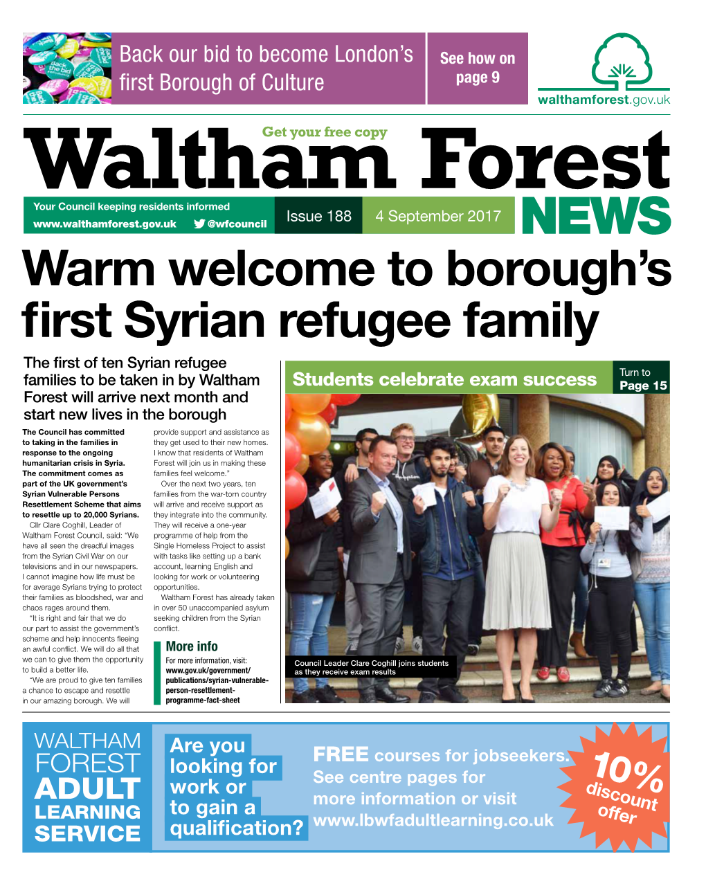 Warm Welcome to Borough's First Syrian Refugee Family