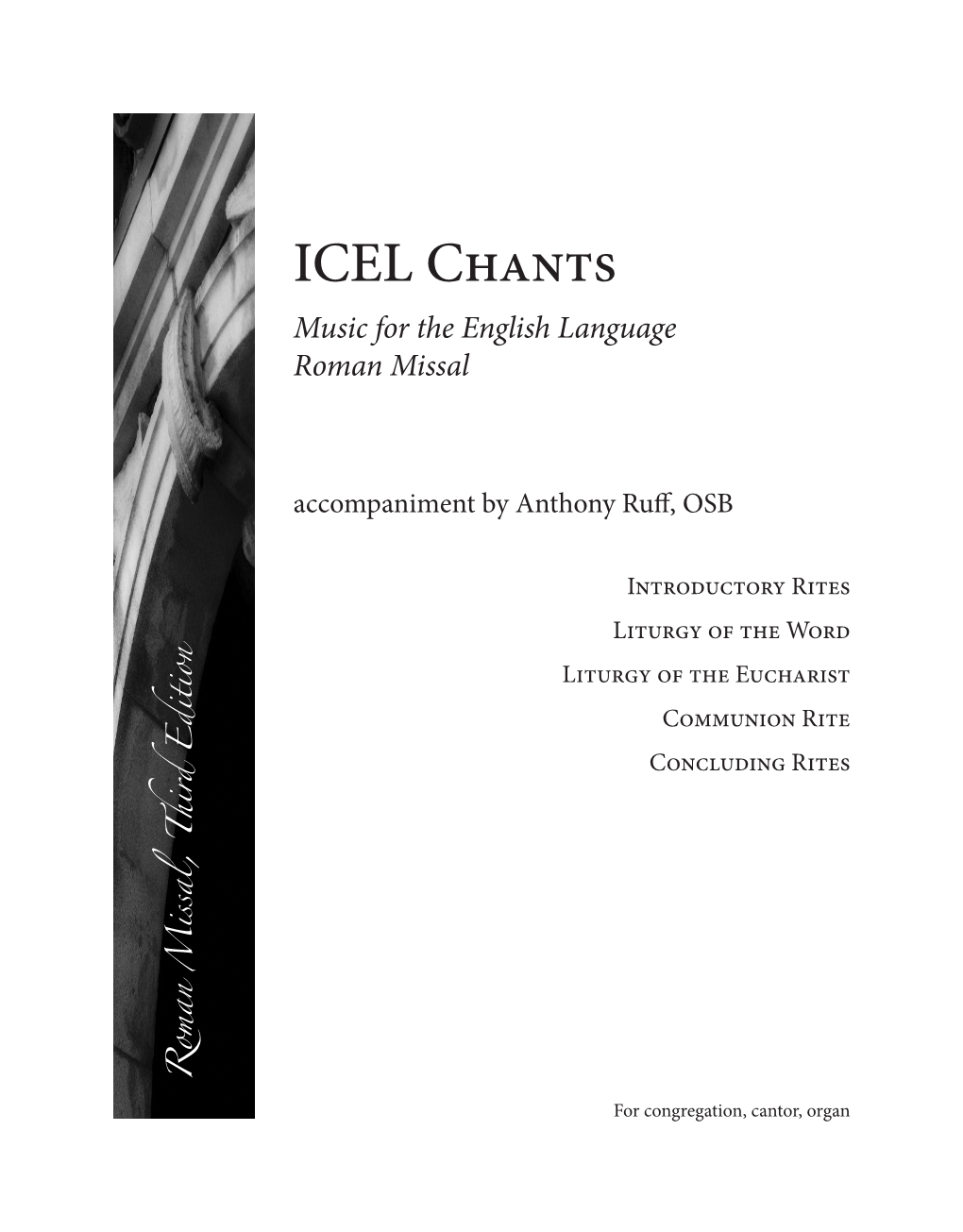 ICEL Chants Music for the English Language Roman Missal