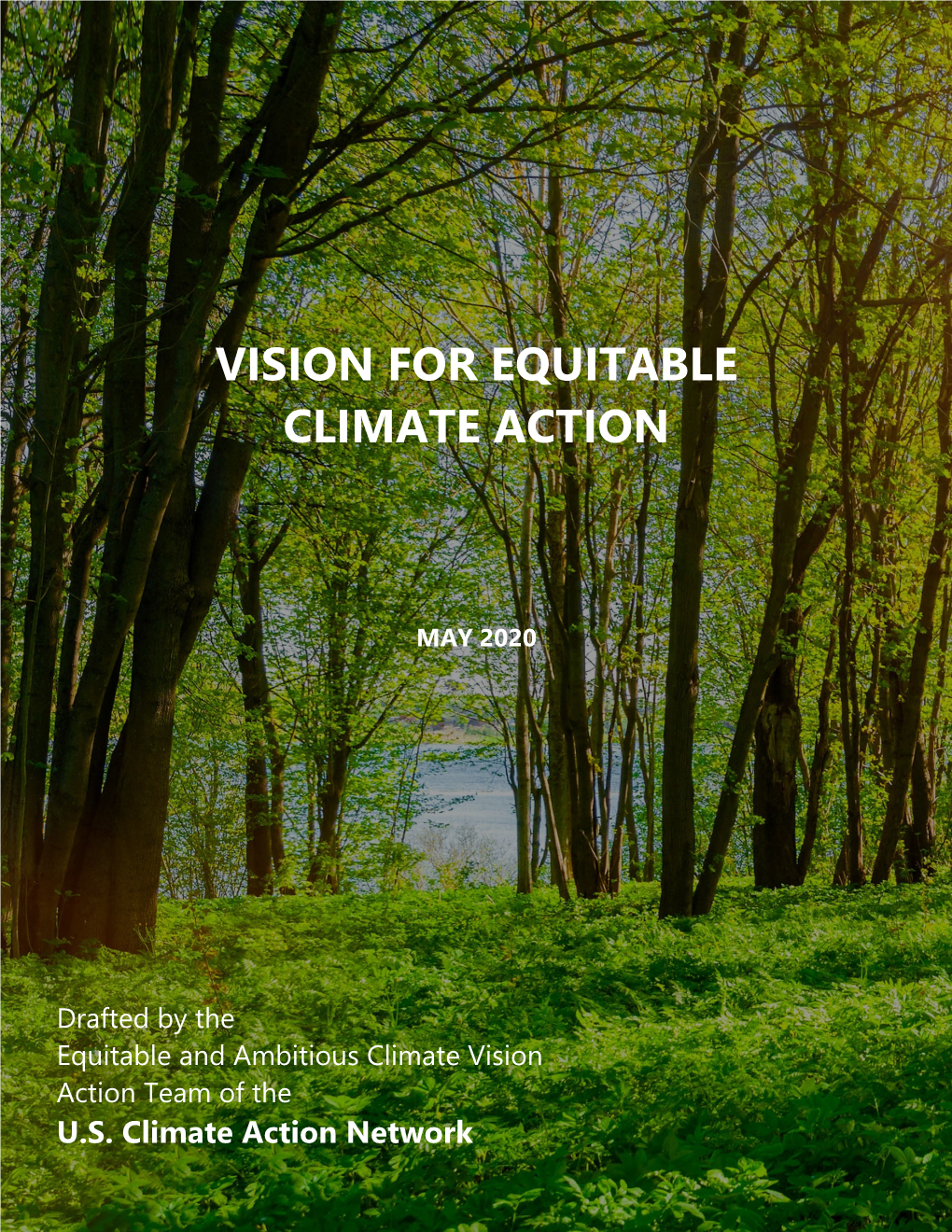 The Vision for Equitable Climate Action