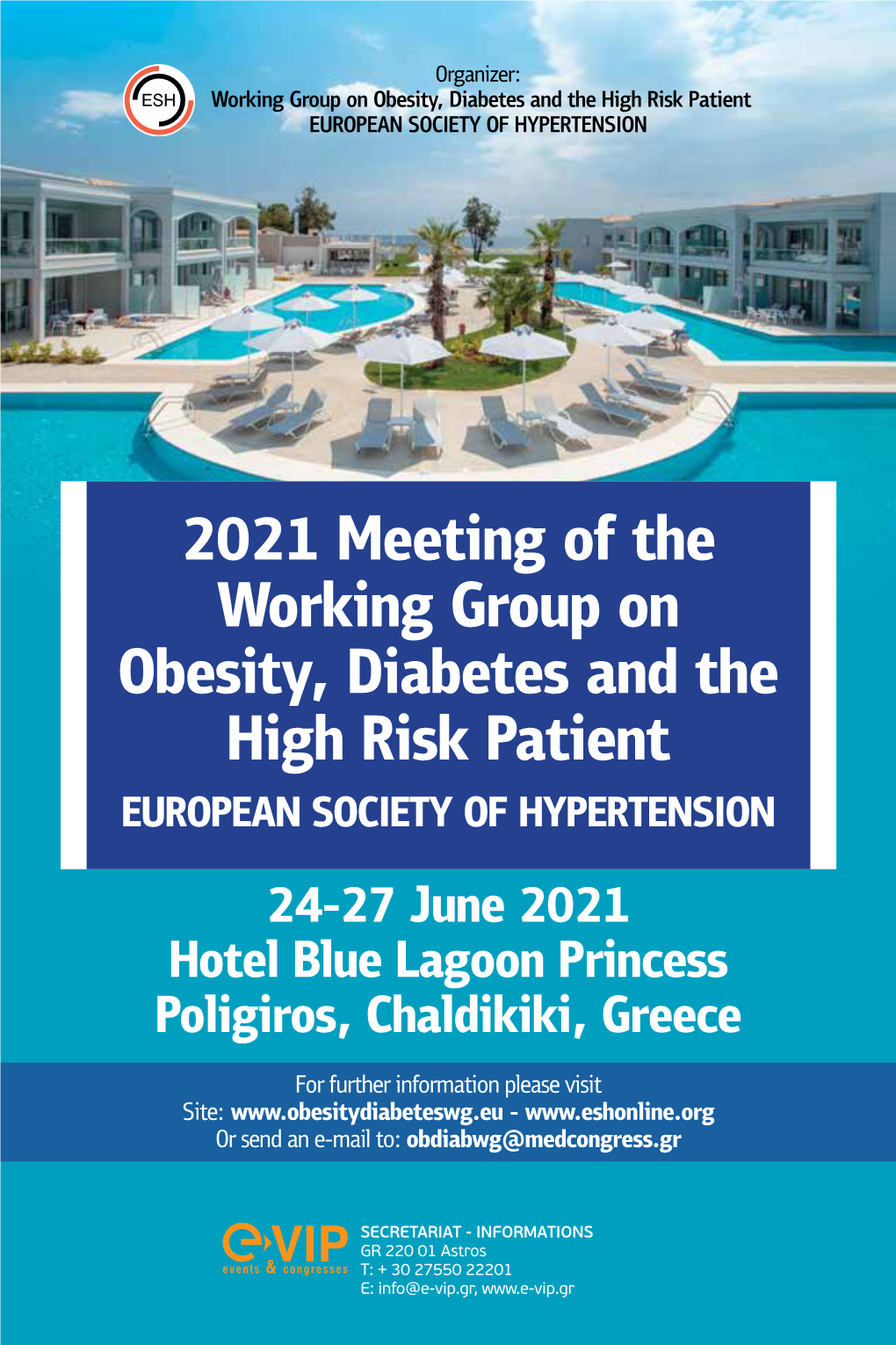 2021 Meeting of the Working Group on Obesity, Diabetes and the High
