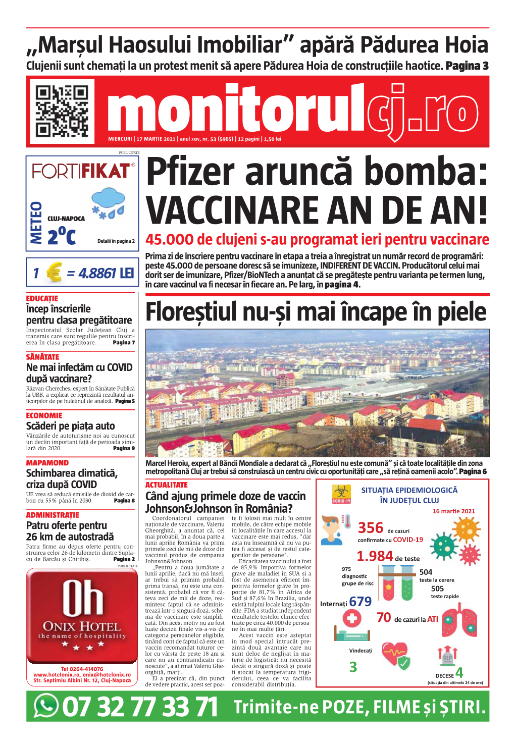 Pfizer Aruncă Bomba: VACCINARE an DE