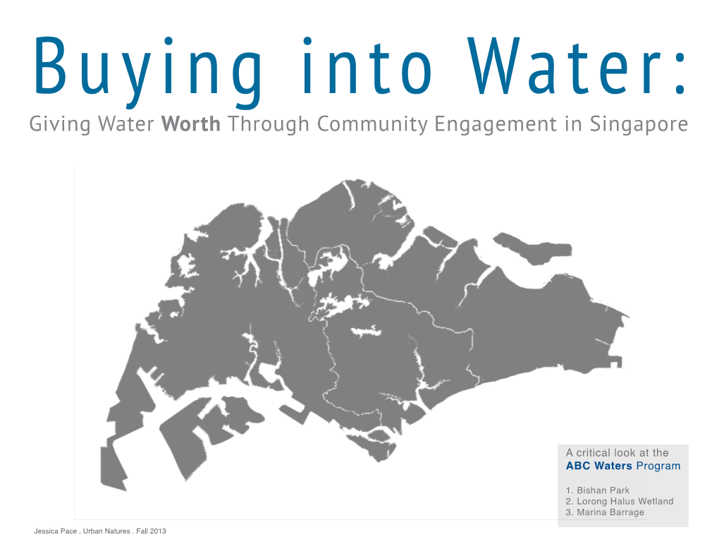 Giving Water Worth Through Community Engagement in Singapore